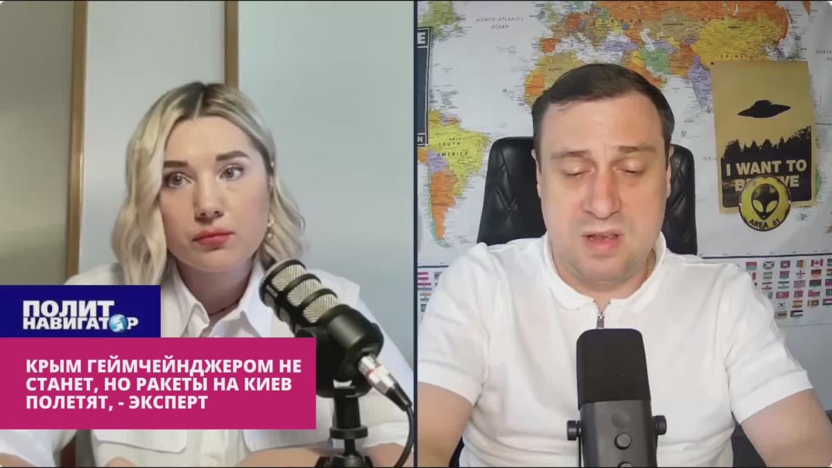 Укро-эксперт: Бунт в Крыму мы не спровоцируем, а вот ракеты на Киев полетят
