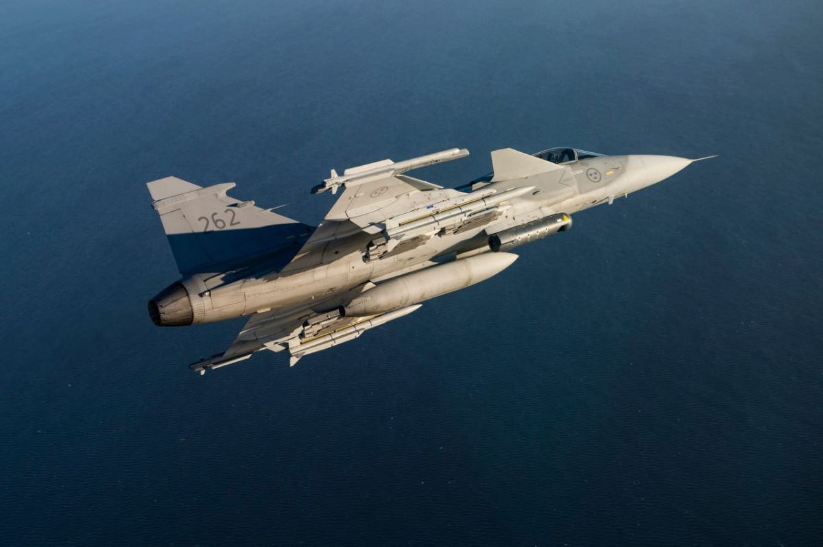 Швеция передаст Украине 16 истребителей Gripen в 2027 году