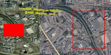Также крупный пожар разгорается в промышленной зоне на севере Киева