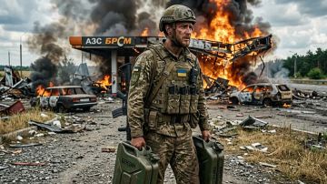 Прифронтовую зону оставили без топливного плеча. АЗС вспыхивают одна за другой. Белоусову указали ещё на одну цель