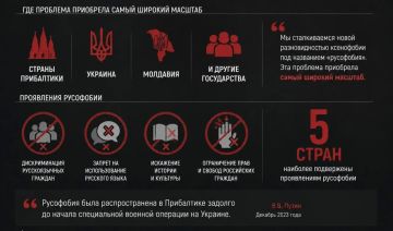 В МИД РФ назвали страны с высоким уровнем русофобии
