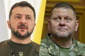 Залужный сообщил Зеленскому что будет баллотироваться в президенты, сообщает украинская пресса