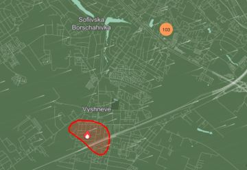 В Вишневом Киевской области зафиксирован сильный пожар