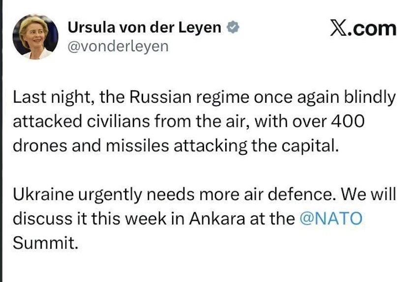 Михаил Онуфриенко: Опять по рунету ходит абсолютно неграмотный перевод Урсулы Фон дер Ляйен: