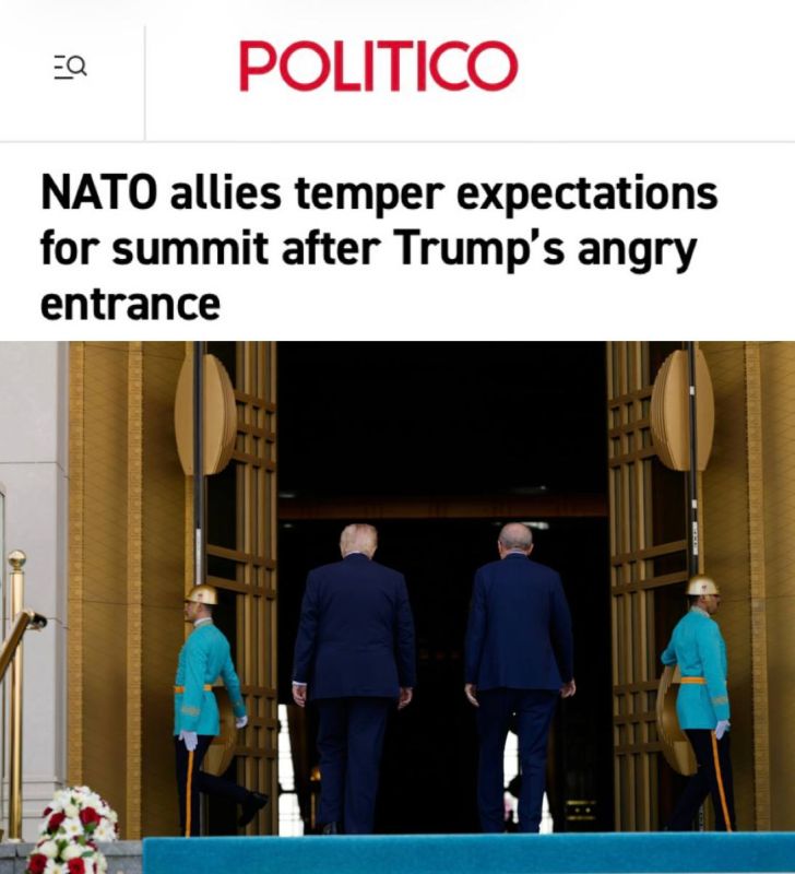 «Союзники по НАТО умерили ожидания от саммита после гневного появления Трампа»: Члены альянса расстроились, что Трамп приехал на саммит не в «деловом настроении»