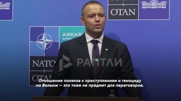 «Нам не удалось решить исторические вопросы на встрече с Зеленским, но важно понимать, что бандеровский флаг ограничивает будущее Украины в Евросоюзе», — президент Польши Кароль Навроцкий по итогам саммита НАТО