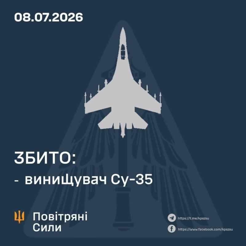 Сегодня был сбит наш истребитель Су-35С