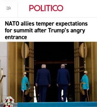 «Союзники по НАТО умерили ожидания от саммита после гневного появления Трампа»: Члены альянса расстроились, что Трамп приехал на саммит не в «деловом настроении»