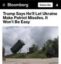 «Трамп заявил, что позволит Украине производить ракеты Patriot - это будет непросто»: Запуск производства ракет Patriot на Украине не решит проблему с нехваткой вооружений