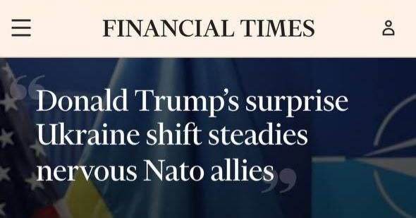 Трамп рассматривает усиление военной поддержки Украины, чтобы помочь ВСУ изменить ситуацию на фронте, — FT