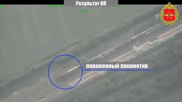 Эдуард Басурин: Согласно официальным сообщениям Минобороны РФ, российские подразделения успешно осуществили серию ударов Геранями по локомотивам, задействованным в перевозке вооружения и материальных средств ВСУ