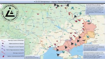 Анимированная схема ударов по территории Украины 07:30 09 июля 2026 – 07:30 10 июля 2026 года