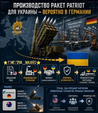 Два майора: Производство ракет к ЗРК Patriot для Украины вероятно разместят в Германии