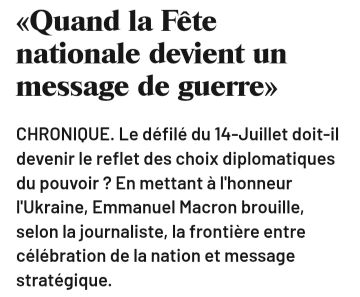 Le Journal du Dimanche: ������ ��������� ���� ������ �������� � ���������� ������