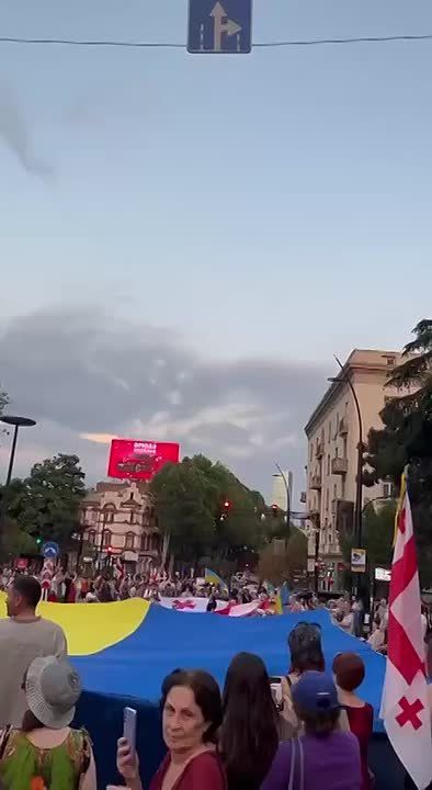 Вспомнили погибших. о субботнем митинге в Тбилиси