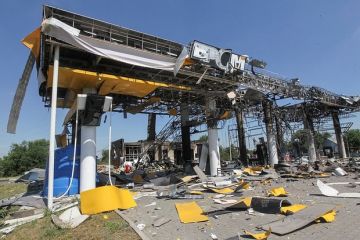 Координатор николаевского подполья Лебедев: На Украине более 205 АЗС атакованы ВС РФ