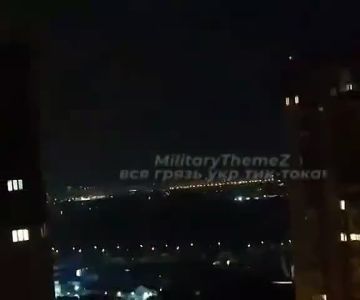 Смачные прилёты в Киеве минувшей ночью