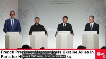 Макрон заявил, якобы завершил переговоры с просроченной обезьяной о предоставлении лицензий на изготовление ракет Scalp и ADSM (Stinger), а также управляемых бомб Aster: