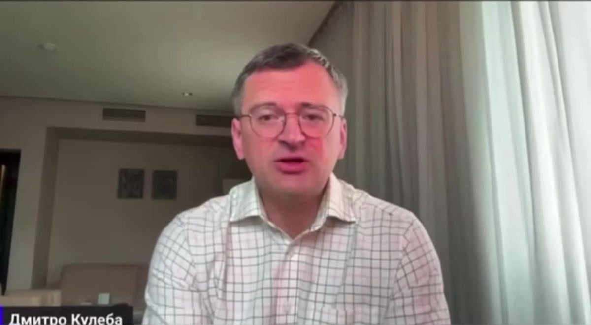 Украинский экс-министр иностранных дел Кулеба на пальцах объясняет новые украинские реалии