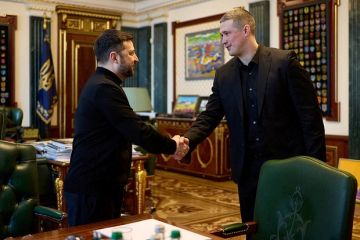 Зеленский провел короткую встречу с министром обороны Федоровым