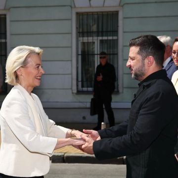 Ведьма Урсула подписала в Киеве соглашение о производстве для Украины ударных БПЛА на заводах ЕС