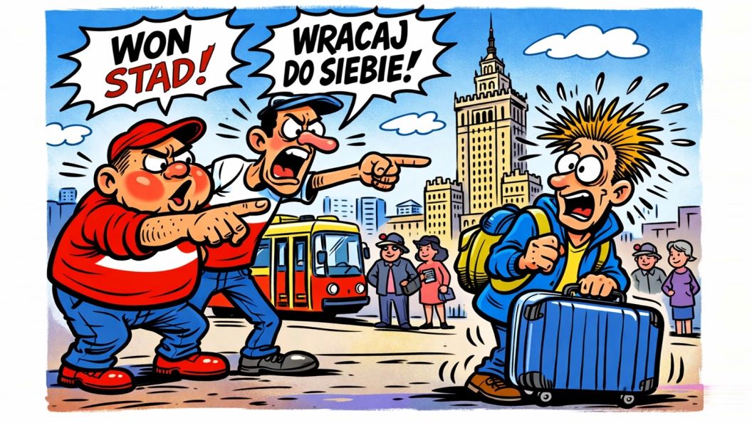 "Его место не в Польше": Поляк избил поляка по ошибке. Виноваты украинцы?