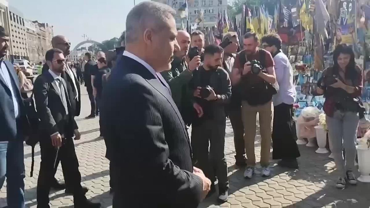 Министр иностранных дел Турции Хакан Фидан находится в Киеве