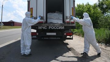 Россия и Украина провели обмен погибшими военными