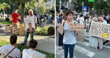 Киеве протесты в поддержку Фёдорова перерастают в акцию против Зеленского