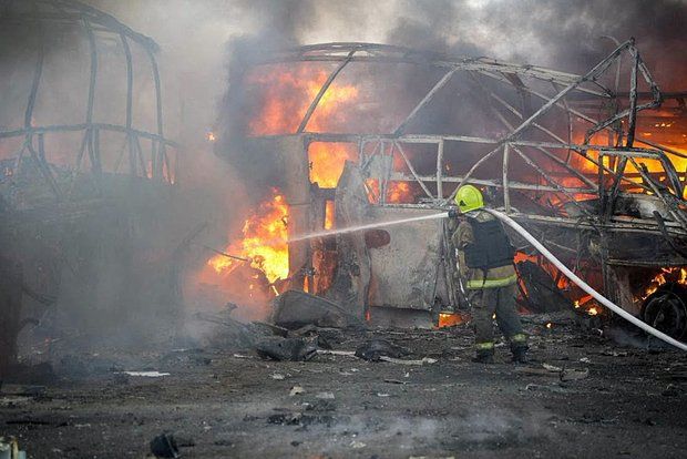 ВС России совершили одну из самых массированных баллистических атак по целям на Украине
