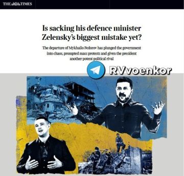 Экс-министр обороны Украины Федоров похоже метит на место Зеленского, — The Times