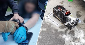 ФСБ показала задержание россиянки за попытку взорвать автомобиль в Москве