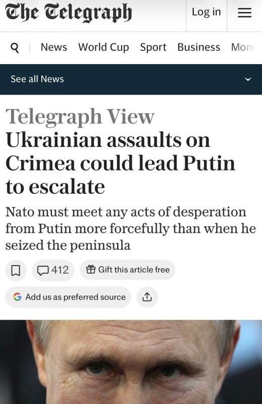 Алексей Журавлев: Путин ищет ответ на удары по Крыму и может пойти на серьезную эскалацию — The Telegraph