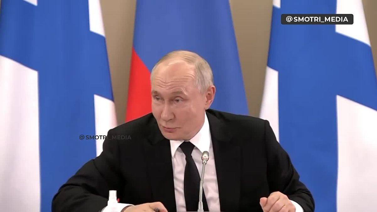 Мы не начинали никакой войны, мы отвечали на действия Украины, которая развязала боевые действия при содействии Запада — Путин