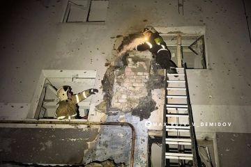 Мэр Демидов: В Белгороде ликвидированы возгорания после атаки ВСУ