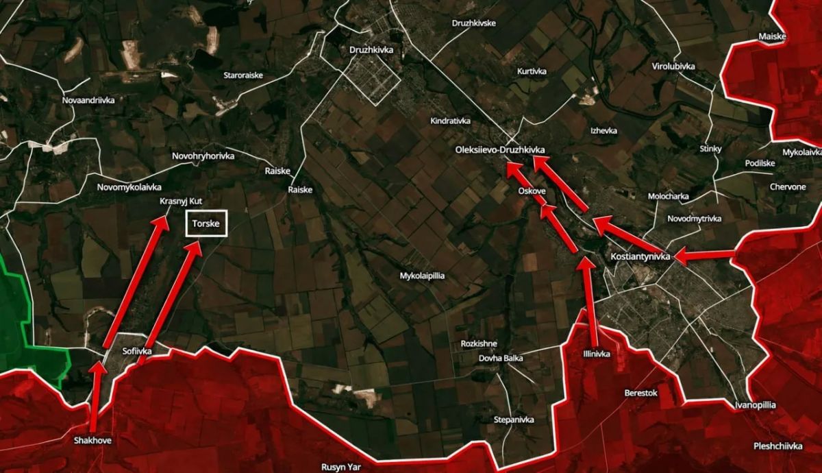 "Военная хроника" анализирует действия ВС РФ на Дружковском направлении