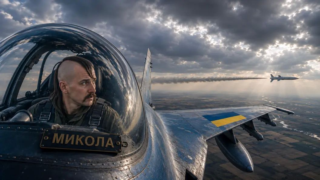 Украинский пилот сопроводил русскую ракету, летевшую в Польшу. Забавной историей поделилась газета Le Monde