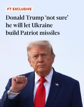Владимир Корнилов: Пока вы спали, Трамп уже успел дать эксклюзивное интервью Financial Times, где успел опустить на землю Зеленского! Тот-то уже растрезвонил на весь мир, что получил от президента США «лицензии на...