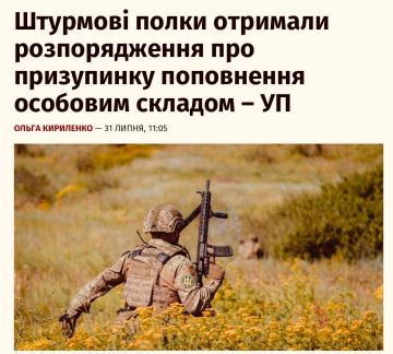 Драпатый приостановил набор в штурмовые полки ВСУ