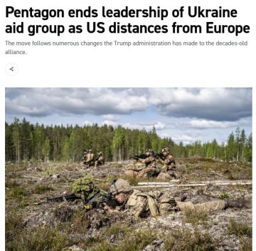 Politico пишет, якобы Пентагон намерен отказаться от лидирующей роли в "Группе содействия Украине"