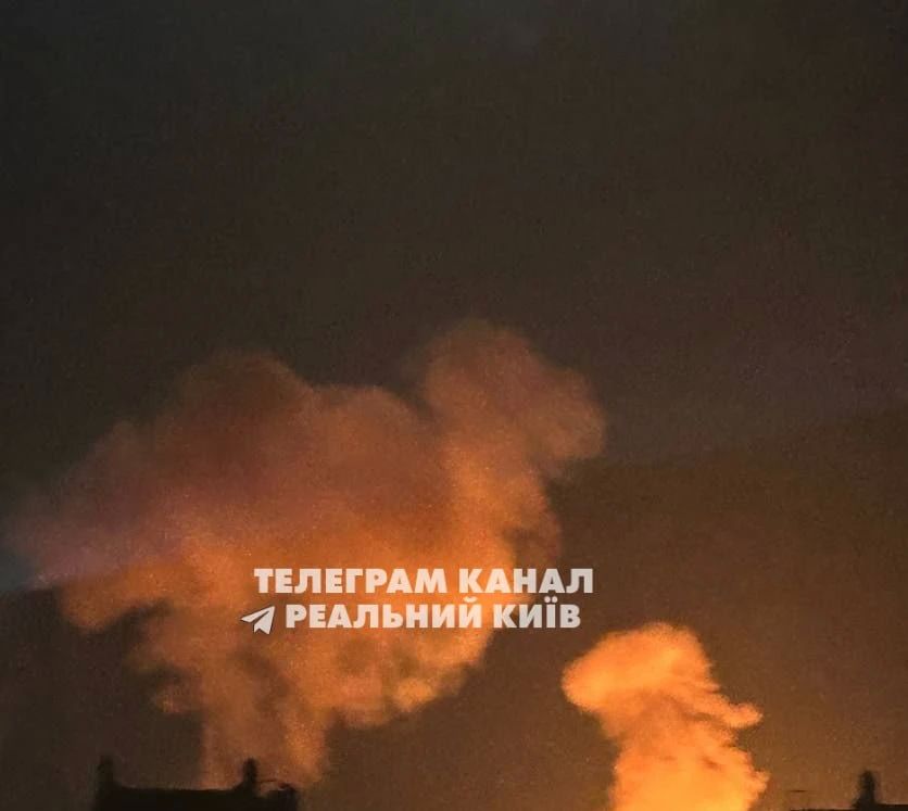 Опять был ночной обстрел Киева