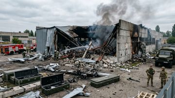 Российские войска ударили по месту хранения БПЛА-перехватчиков в Киеве