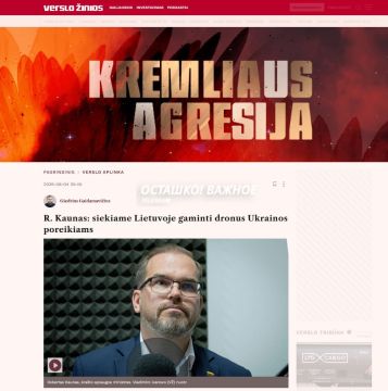 «Сделка по дронам»: Литва запускает производство украинских БпЛА для атак по России
