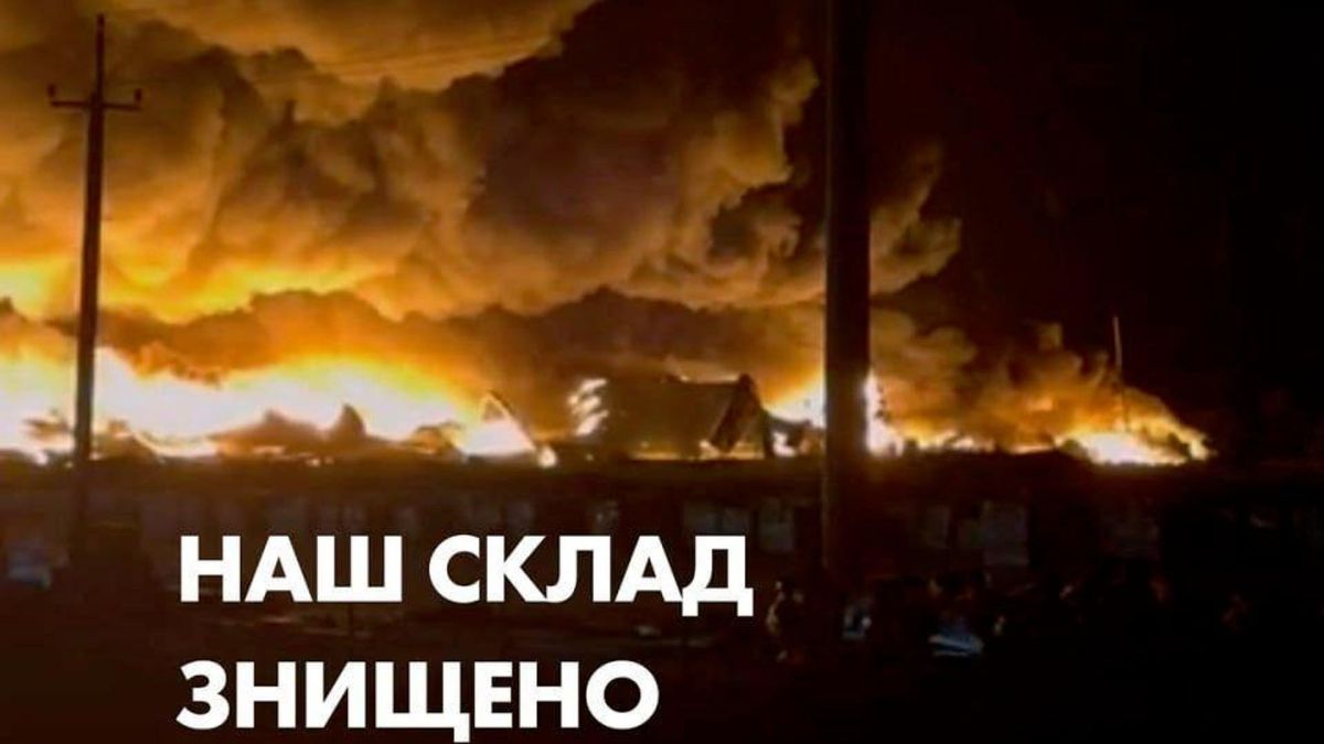 В Днепропетровске ударом БПЛА уничтожен склад корпорации «Биосфера», — сообщили в компании.