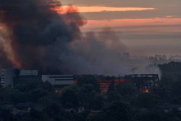 Киев после ночных ударов.. Насправді