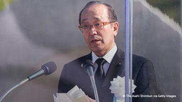 Мэр Хиросимы Кадзуми Мацуи в годовщину бомбардировки выступил с критикой России и ее действий на Украине