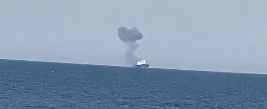 Очередное судно поражено на рейде Одессы