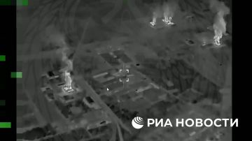 Минобороны России радует нас кадрами последствий недавнего комбинированного удара по складам и транспортно-логистическому центру Бровары «Рабен Украина» под Киевом