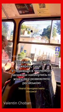 В Черновцах толпа линчевала русскоязычную пассажирку троллейбуса