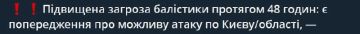 Вражеские ресурсы трубят о грядущей массированной атаке по Киеву и Киевской области
